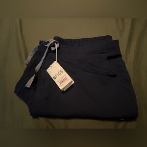 FIGS Navy Yola Skinny Scrub Pants